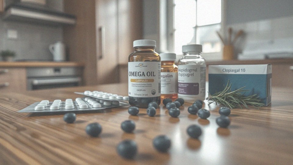 Dlaczego omega-3 nie powinny być łączone z lekami rozrzedzającymi krew?