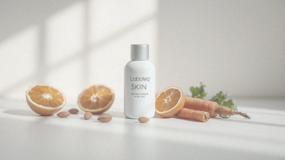 Jakie witaminy i antyoksydanty są zawarte w preparacie Laboteq SKIN?