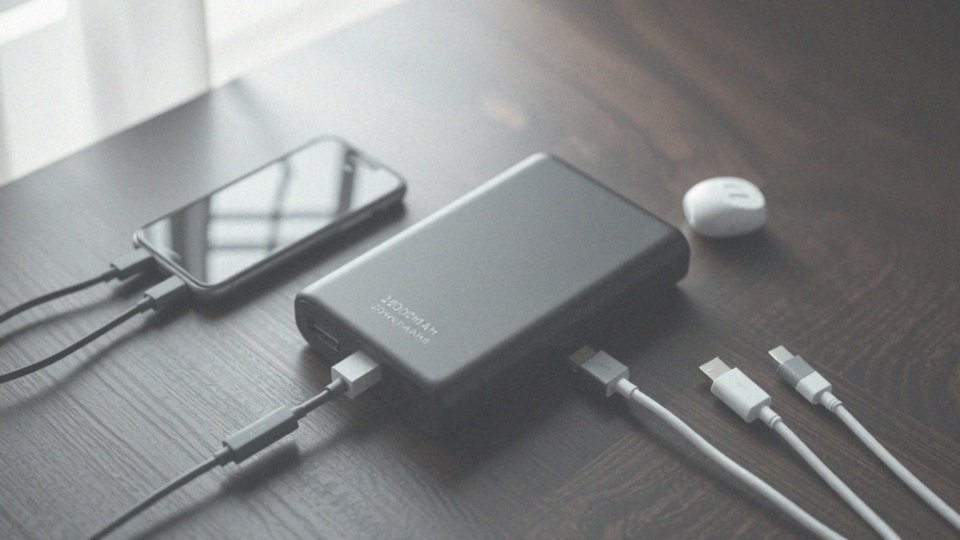 Jakie rodzaje złączy oferuje Power Bank 20000mAh?