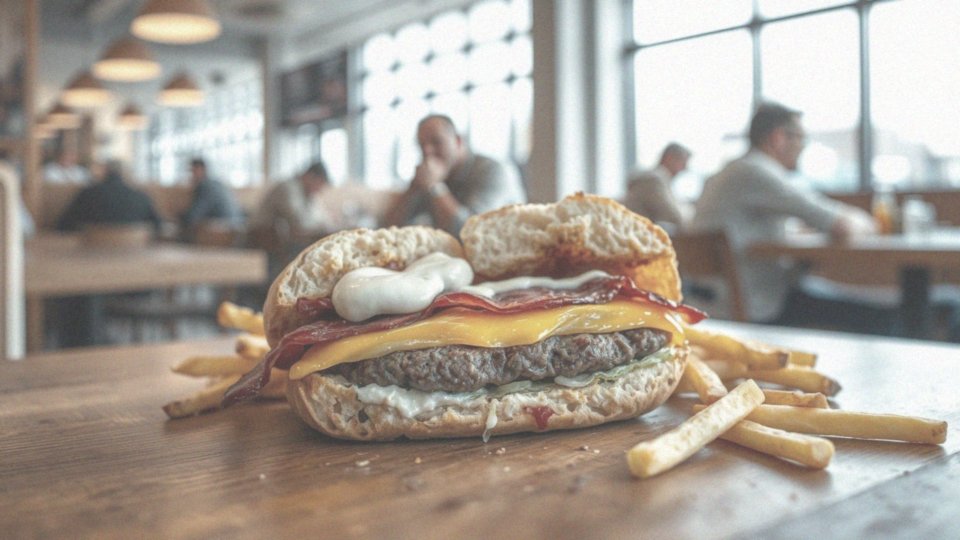 Ile kalorii ma Burger Drwala z chrzanem?
