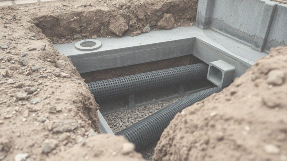 Jakie są aspekty techniczne układania rur drenarskich?