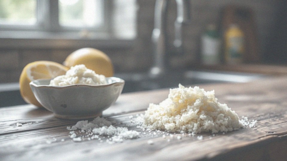 Jakie właściwości ma pasta z soli i soku z cytryny w czyszczeniu rąk?