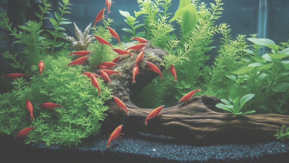 Jakie krewetki są polecane do akwarium 60l?